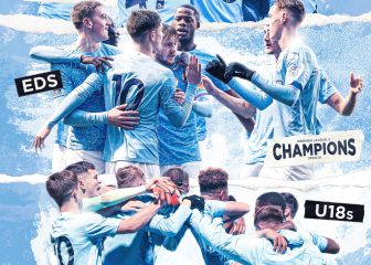 Hat-trick del City: campeón de liga en todas las categorías