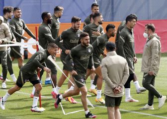 Simeone tiene a todos sus futbolistas listos salvo a Lemar