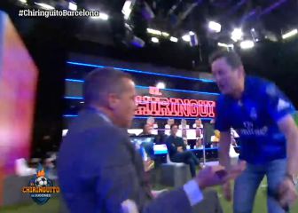 Ya es tradición en cada catástrofe del Barça: el último bailecito de Roncero a Soria