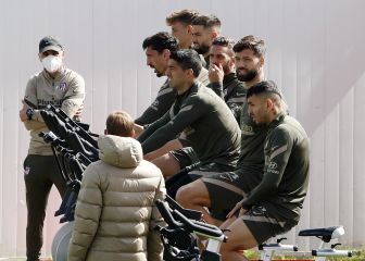 El Atlético no descansa: sólo Lemar no está disponible