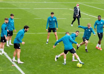 Yeray vuelve al grupo y podría estar disponible ante el Madrid