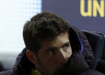 Sergi Roberto, hundido