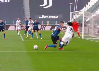 En Italia hay enojo: así fue el penal que le cobraron a la Juve