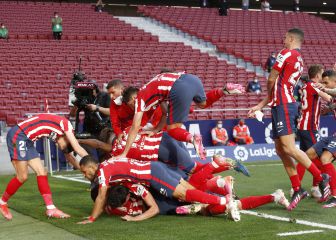 La historia da campeón al Atleti
