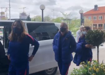 El Barça se airea horas antes de la final contra el Chelsea