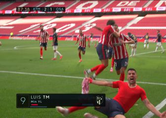 ¡El gol de Suárez que puede valer el título de Liga!