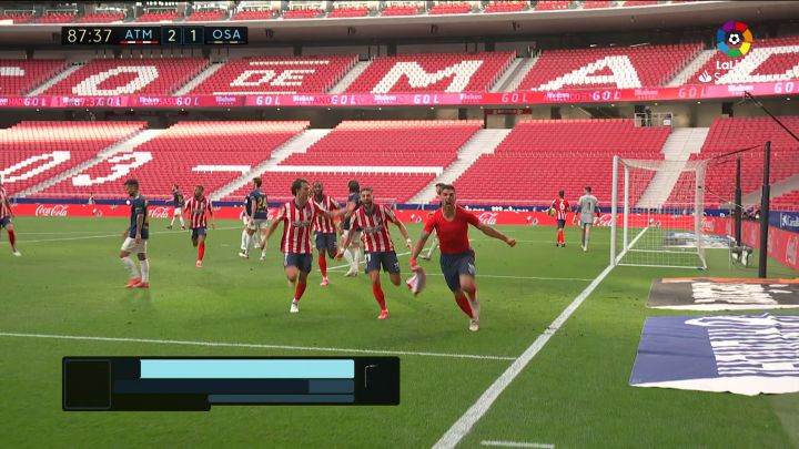 Resumen y goles del Atlético vs Osasuna de LaLiga Santander