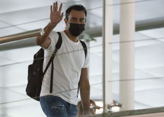 Xavi llega a Barcelona con 22 maletas... y no sabe nada