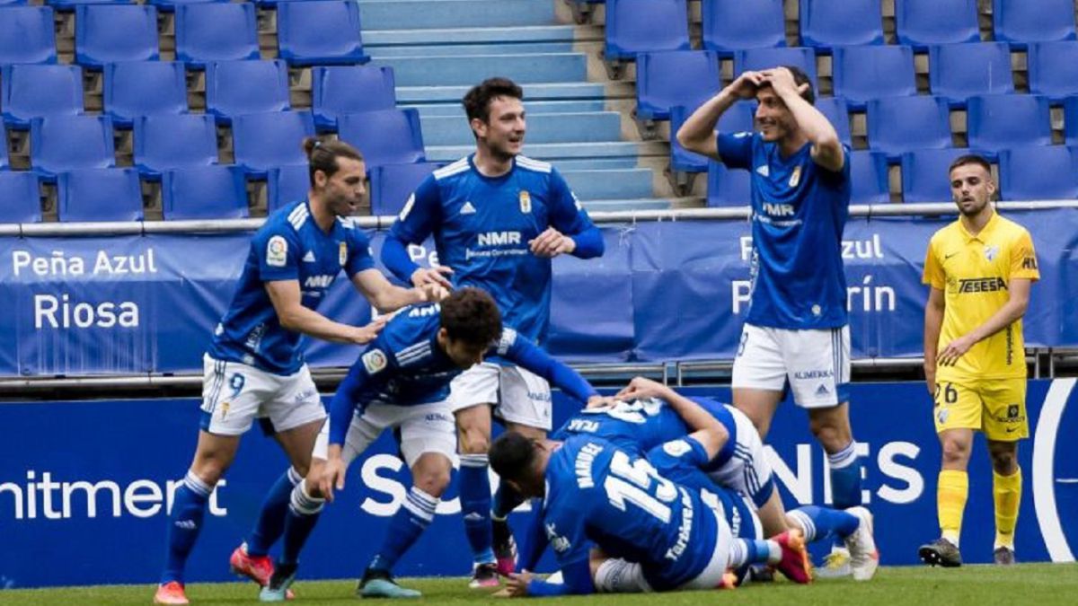 Real Oviedo 1 Málaga 0 resumen, goles y resultado