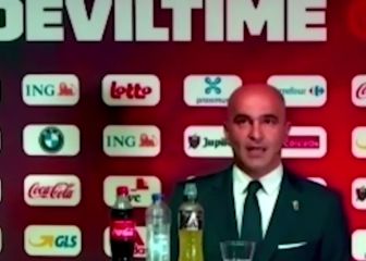 Roberto Martínez encantado con la forma física de Hazard
