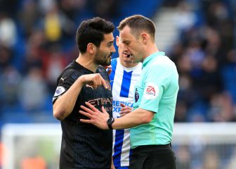 Guardiola pierde la racha y puede que a Gündogan