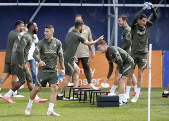 Simeone confía en los mismos: Giménez por Savic, novedad