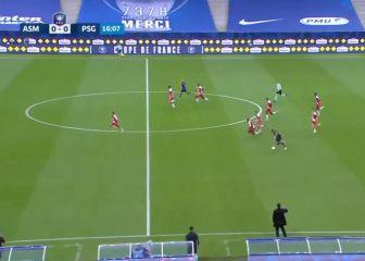 La impresionante corrida de Mbappé ante Mónaco: ¡pura potencia y velocidad!