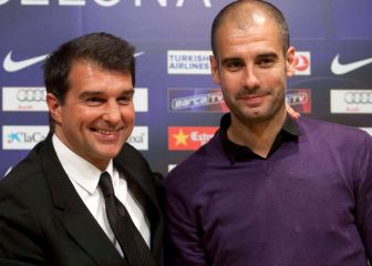 Laporta iría por un tercer futbolista de Guardiola