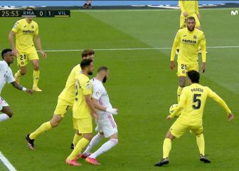 El Madrid reclama un penalti por mano de Parejo