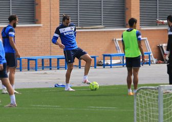 Miquel ya entrena con el Leganés, pero aun es duda contra el Málaga
