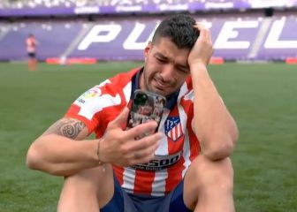 Luis Suárez rompe a llorar tras el título: 