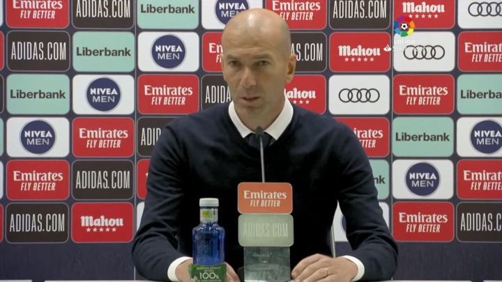 Zidane: "Claro que tengo que tomar una decisión"