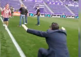 Futre, tal cual 'groupie' ante sus ídolos: estuvo genial con Simeone y João Félix