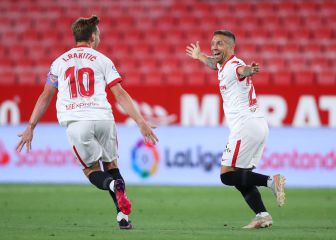 El Sevilla bate su récord de puntos al son del Papu Gómez