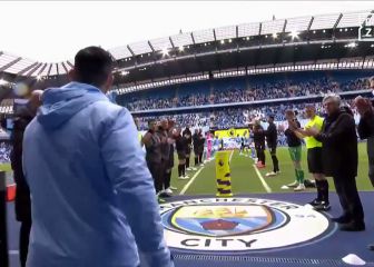 La sentida despedida al Kun, autor del gol que cambió para siempre la historia del City