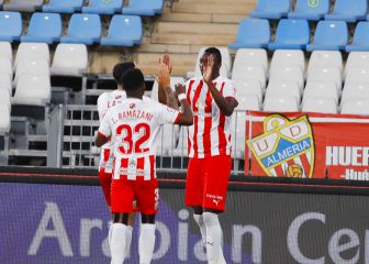 Aprobados y suspensos del Almería: Sadiq representa a su equipo