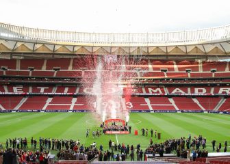 La celebración del Atlético fue lo más visto de la jornada 38