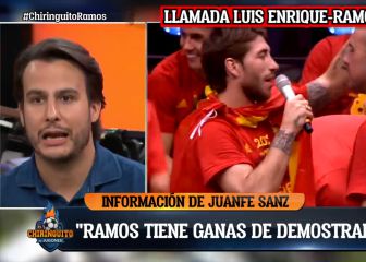 En El Chiringuito desvelan detalles de la llamada de Luis Enrique a Ramos