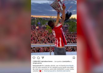 El mensaje de Luis Suárez en Instagram que supera las 2 millones de visitas