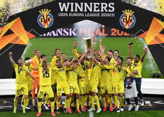 Las imágenes del Villarreal campeón de la Europa League