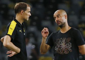 La charla de Pep y Tuchel en un bar: 