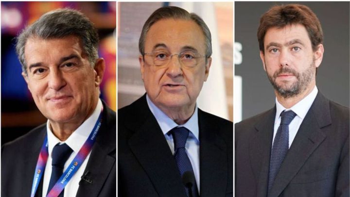 Madrid, Barça y Juventus alzan la voz y hablan de "coacciones"