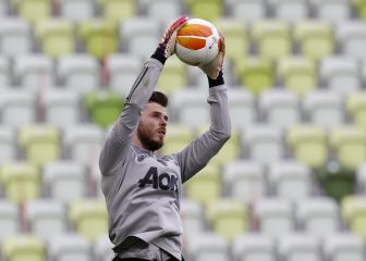 Luis Enrique vigila a De Gea