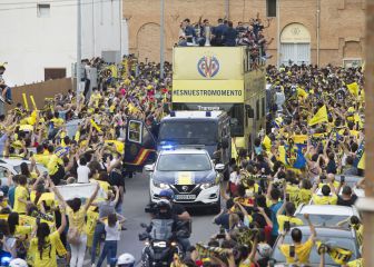 Vila-real enloquece con sus campeones