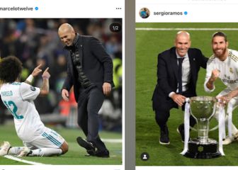 El DT más querido: así despidieron las figuras del Real Madrid a Zidane