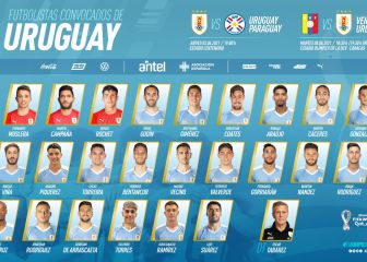 Suárez, Valverde y Torreira, convocados con Uruguay
