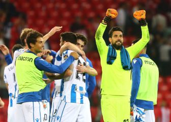 Moyá, algo más que un portero suplente que se va de la Real