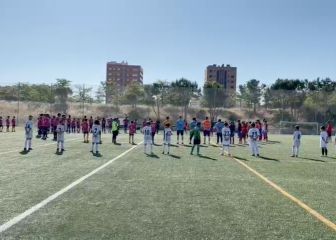 El precioso homenaje a Saúl del Fati Play Parla y el Atlético