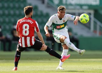 Unai López no sale del túnel durante su etapa en Bilbao
