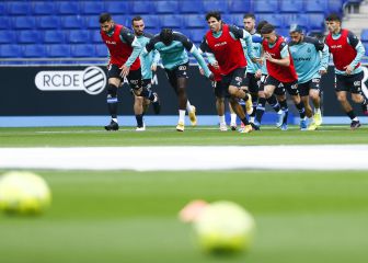 La posible última alineación del Espanyol en Segunda