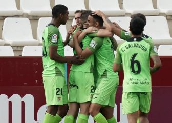 El Fuenlabrada gana en el Belmonte con un doblete de Garcés