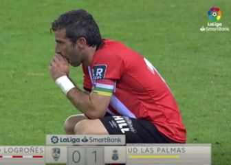 El Logroñés cae ante Las Palmas y certifica el descenso