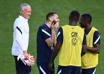 Deschamps y Benzema: 