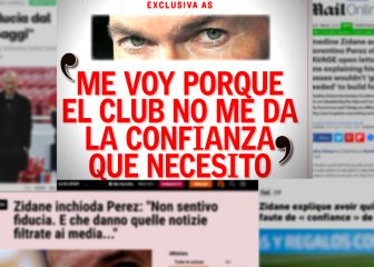 Repercusión mundial de la carta abierta de Zidane en AS