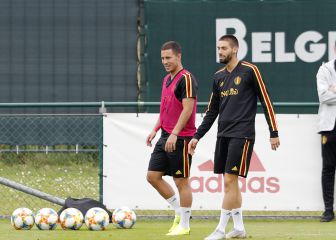 Hazard se entrena en solitario