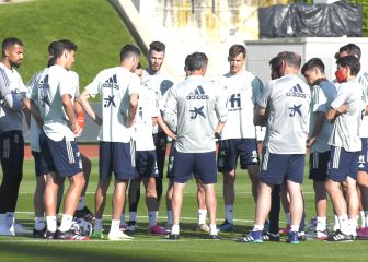 La Selección ya se entrena con De Gea, Gerard Moreno y Pau Torres