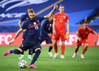 Benzema vuelve sin gol pero Francia sonríe con él