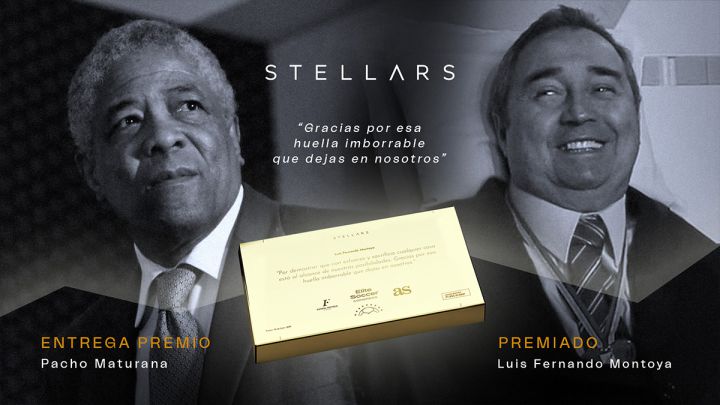 'Pacho' Maturana entregará el Premio Stellars a Luis Fernando Montoya.