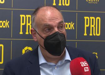 Tebas rebate la idea de que los jóvenes cada vez ven menos fútbol: 