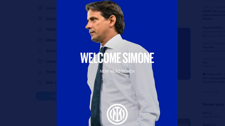 Oficial: Simone Inzaghi, nuevo técnico del Inter de Milan